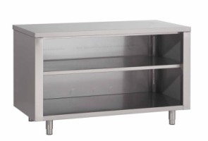 OPEN WORKTOP CUPBOARD WITHOUT DOORS