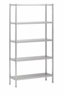 SOLID SHELVING UNIT 5 LEVELS