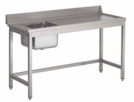 DW INLET/OUTLET TABLE WITHOUT UNDERSHELF